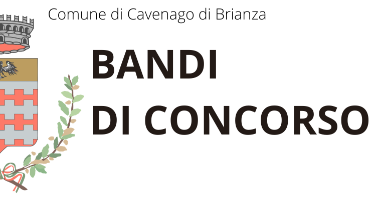 Immagine che raffigura CONCORSO PUBBLICO PER SOLI ESAMI PER LA COPERTURA DI N. 2 POSTI A TEMPO PIENO E DETERMINATO DI ISTRUTTORE AMMINISTRATIVO - CATEGORIA C POSIZIONE ECONOMICA C1 - CCNL COMPARTO FUNZIONI LOCALI, DI CUI N. 1 RISERVATO AI VOLONTARI DELLE FORZE ARMATE.