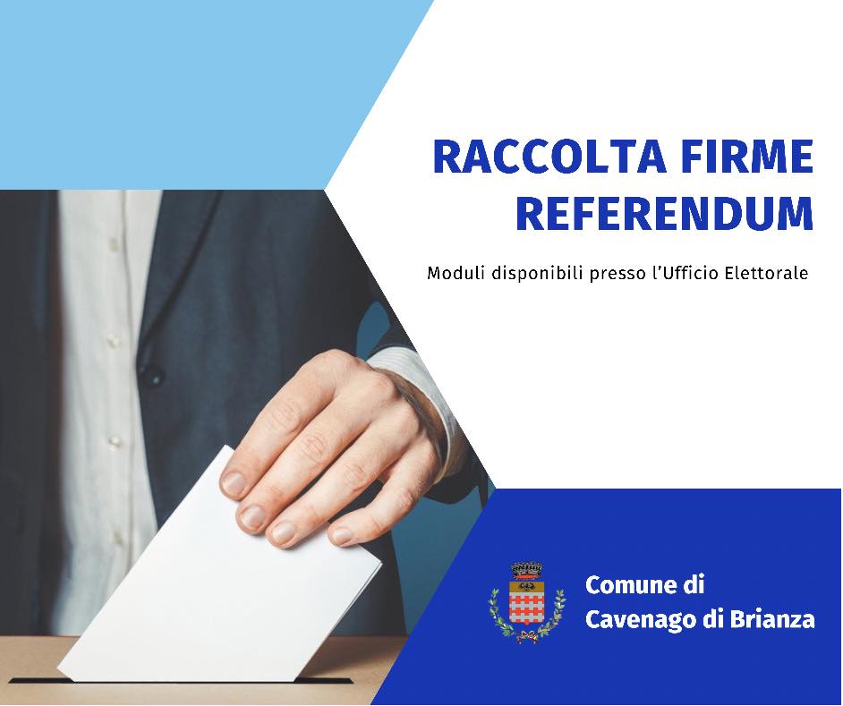 Immagine che raffigura Raccolta firme per referendum abrogativi e proposte di legge di iniziativa popolare