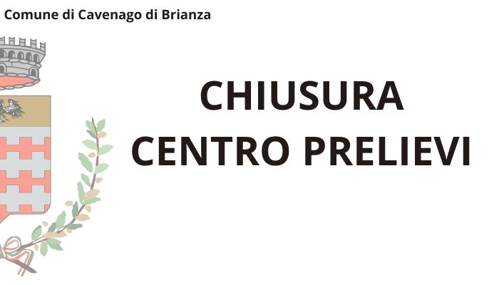 Immagine che raffigura Punto prelievi: chiusura 