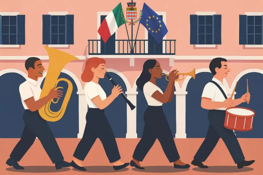 Sabato 20 Settembre il Civico Corpo Musicale Bandistico di Cavenago di Brianza celebra 30 anni di attività nel Cortile di Palazzo Rasini.