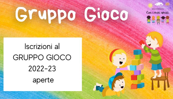 Immagine che raffigura Gruppo Gioco: posti disponibili