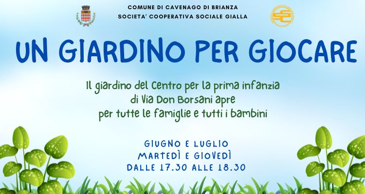 Immagine Un giardino per giocare