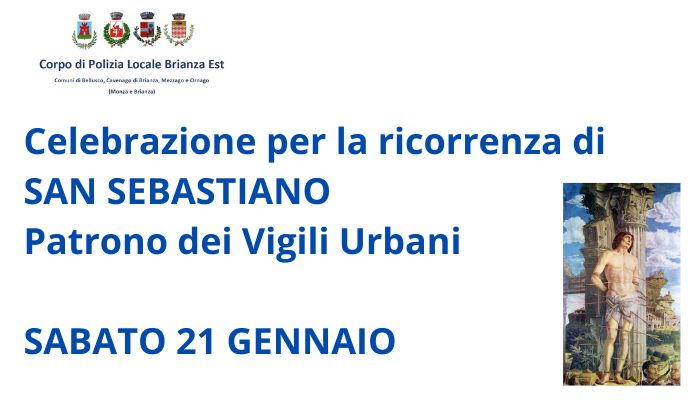 Immagine che raffigura Celebrazione San Sebastiano