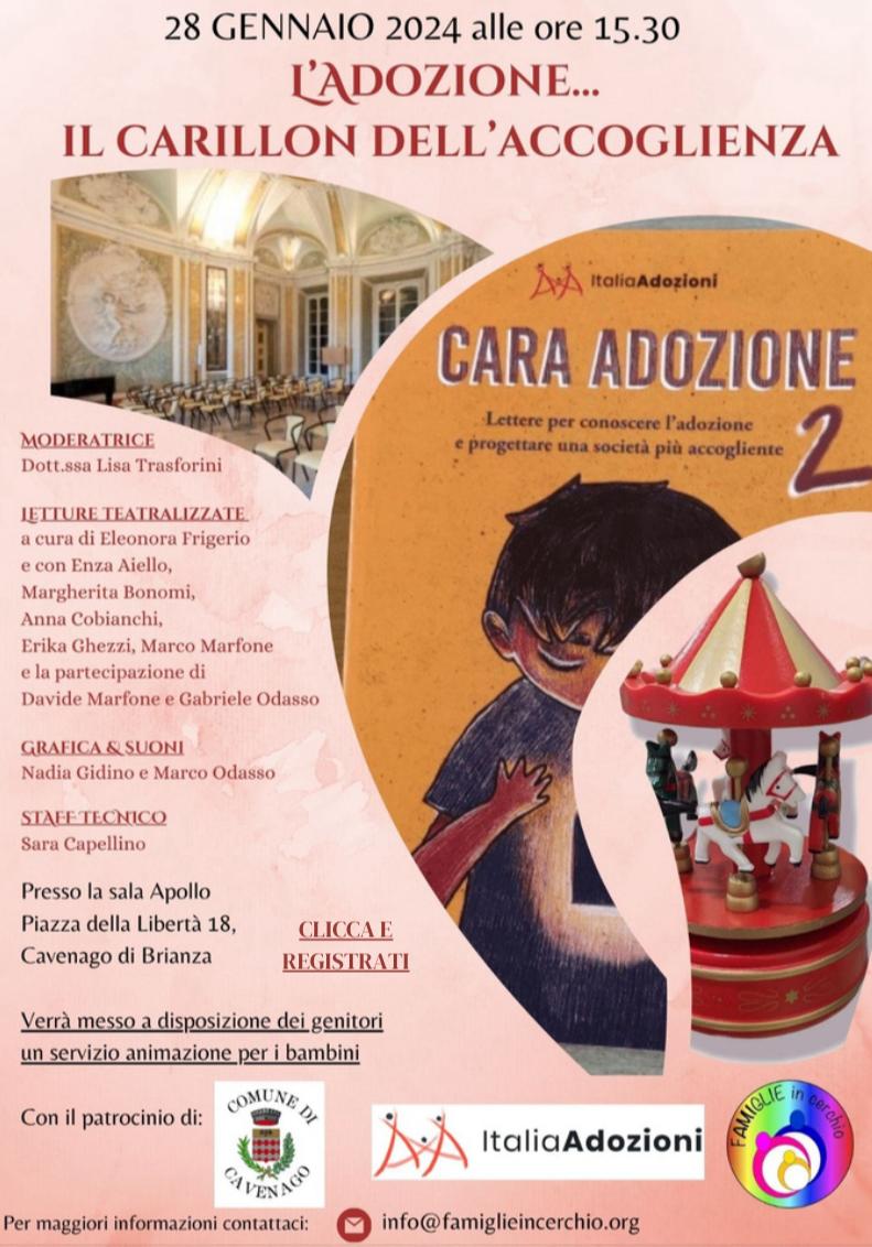 Lettura teatralizzata a cura dell'Associazione Famiglie in Cerchio.