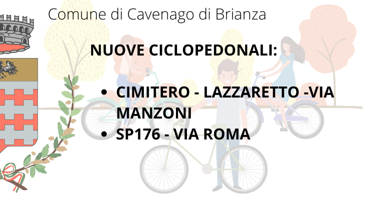 Immagine che raffigura Nuove piste ciclopedonali