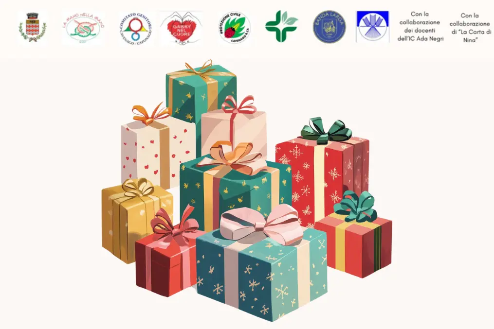 Aiutaci a rendere speciale il Natale di chi è in difficoltà! Dona giochi nuovi, materiale scolastico o sportivo per bambini e ragazzi 0-15 anni. Consegna entro il 14 dicembre in Biblioteca, sede “Gabry nel Cuore” o cartoleria “La Carta di Nina