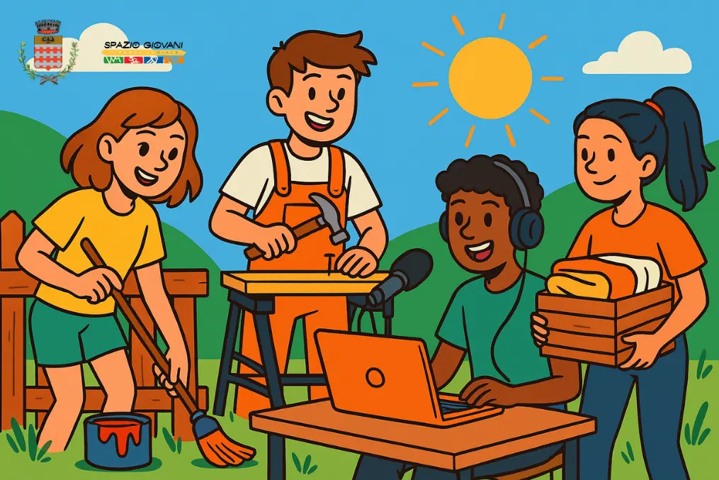 Il Comune di Cavenago di Brianza, insieme a PLG Cavenago, propone per la prima volta un Summer Camp, gratuito, dedicato ai ragazzi e alle ragazze delle scuole medie, per vivere esperienze di cittadinanza attiva, laboratori e attività sul territorio.