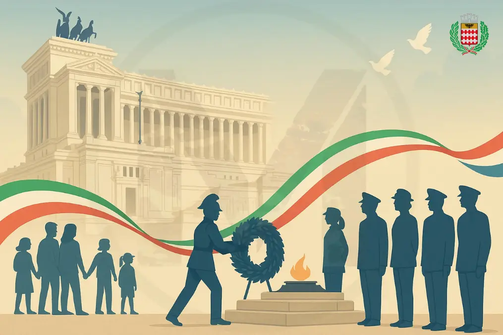 L’Amministrazione Comunale invita tutti i cittadini e le associazioni a partecipare alla celebrazione della Giornata dell’Unità Nazionale e delle Forze Armate, in programma domenica 8 novembre.