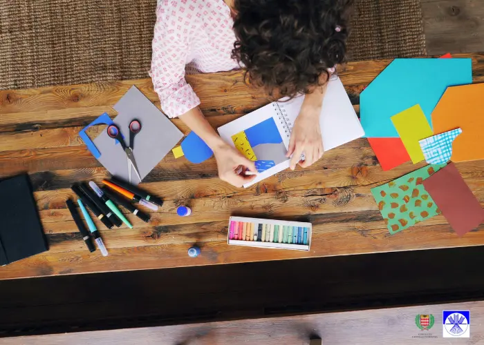 Anche quest'anno la Biblioteca vi invita ad un viaggio creativo fatto di ascolto, esplorazione e sperimentazione con un ciclo di incontri gratuiti per scoprire il piacere di esprimersi attraverso l’arte, senza schemi e con tanta libertà.